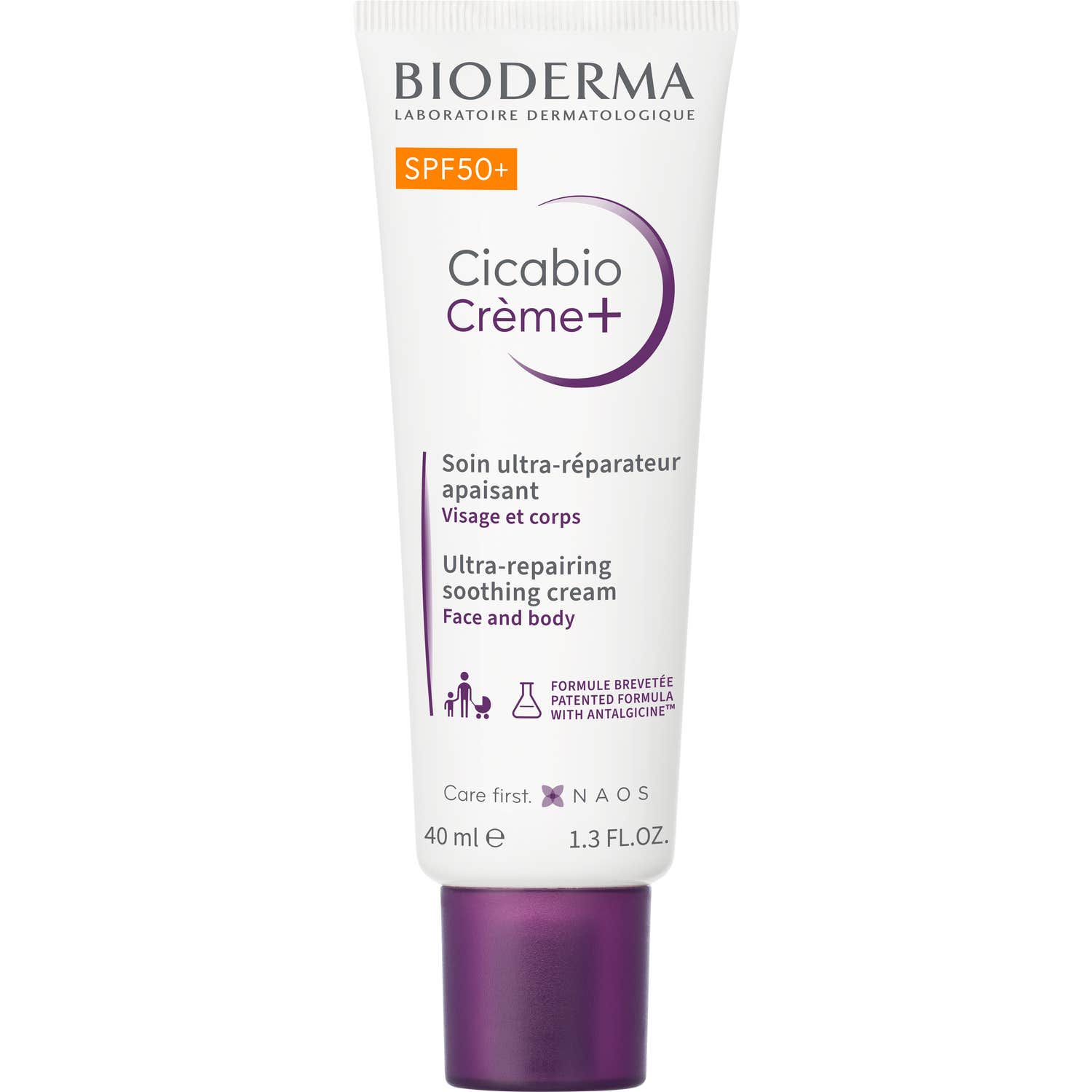 Bioderma Cicabio Crème+ SPF50+ Crema Calmante Ultra Reparadora 40ml