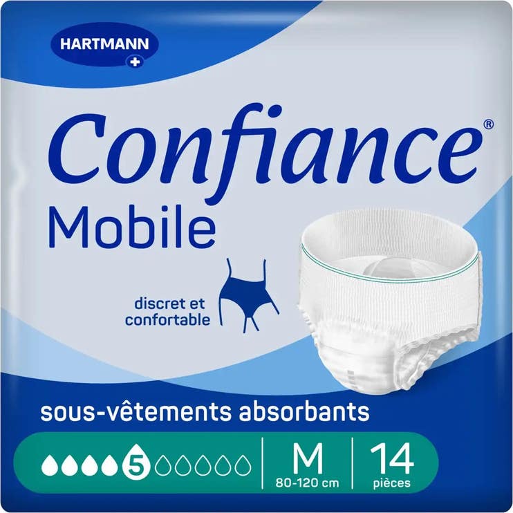Confiance Mobile Discreto Braga Incontinencia TM 5 Gotas 14uds