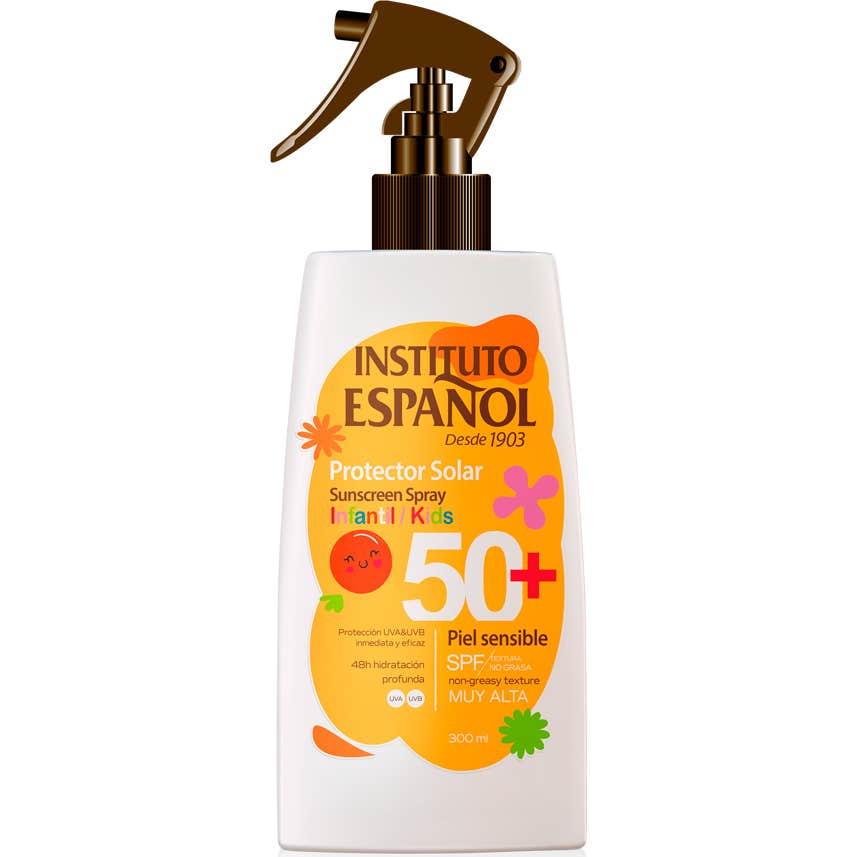 Instituto Español Protector Solar Kids Spf50+ Piel Sensible 300ml