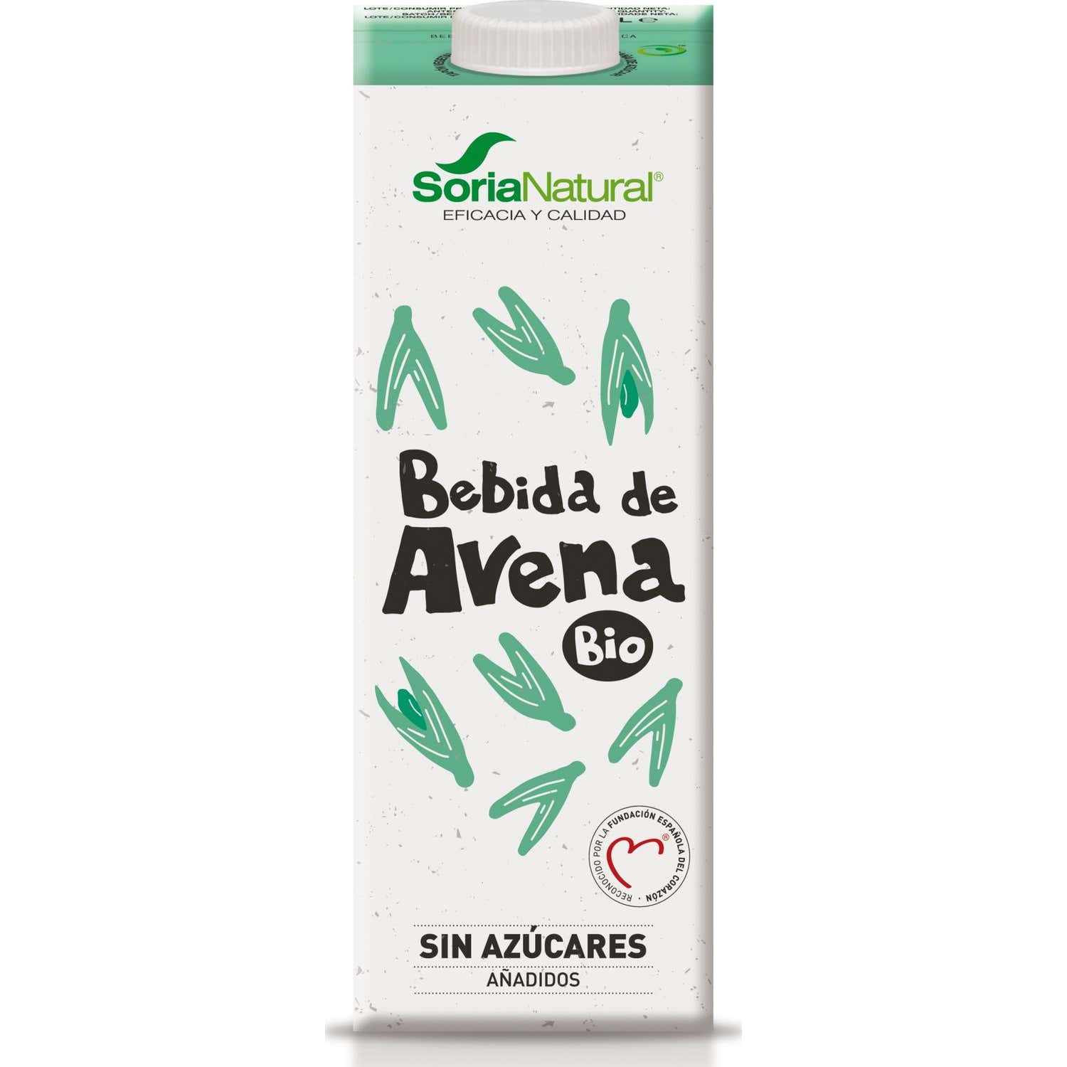 Soria Natural Bebida de Avena Bio 1L