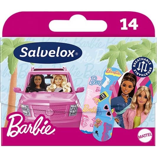 Salvelox Barbie Apositos Adhesivos 14 uds