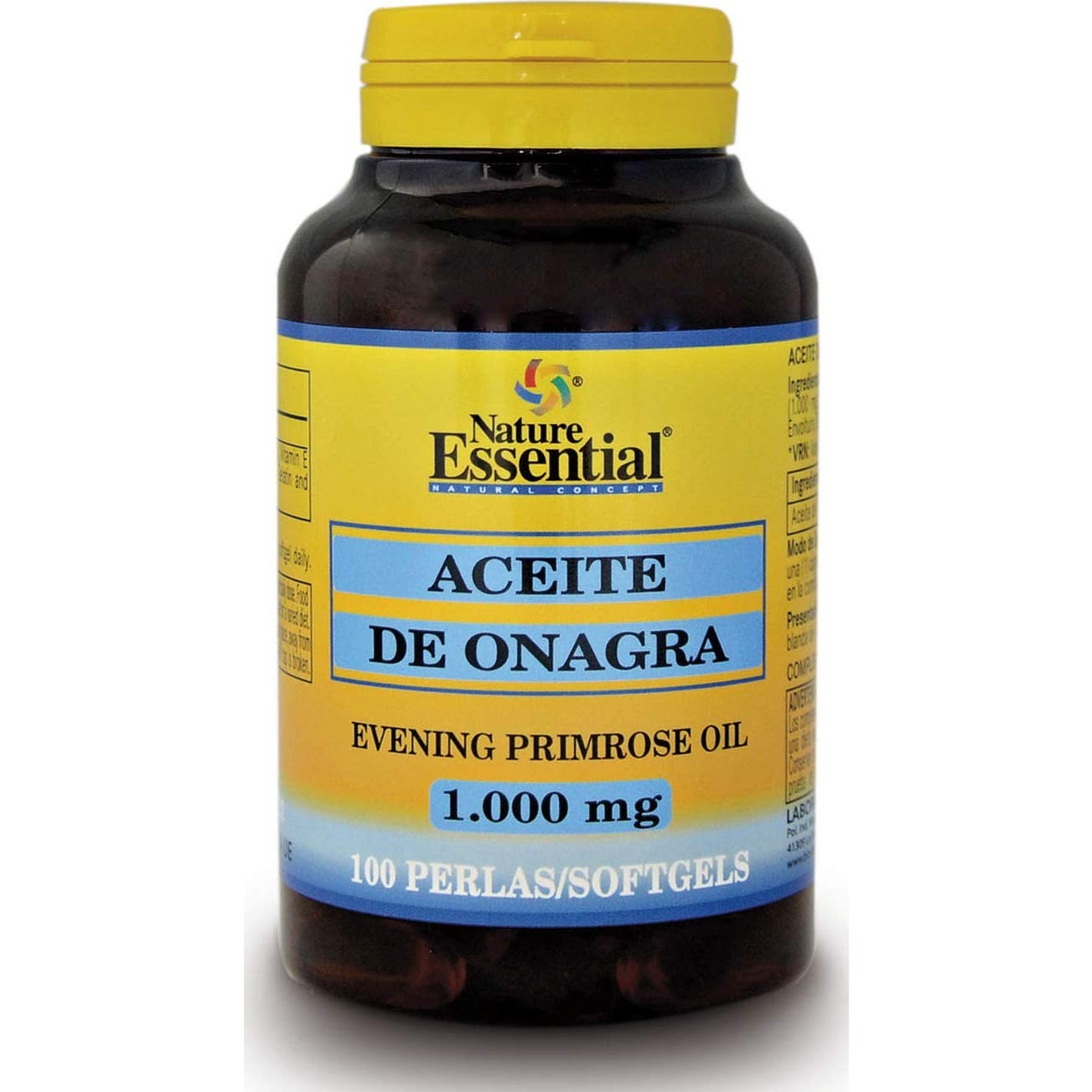 Nature Essential aceite de onagra 1000mg 100 perlas