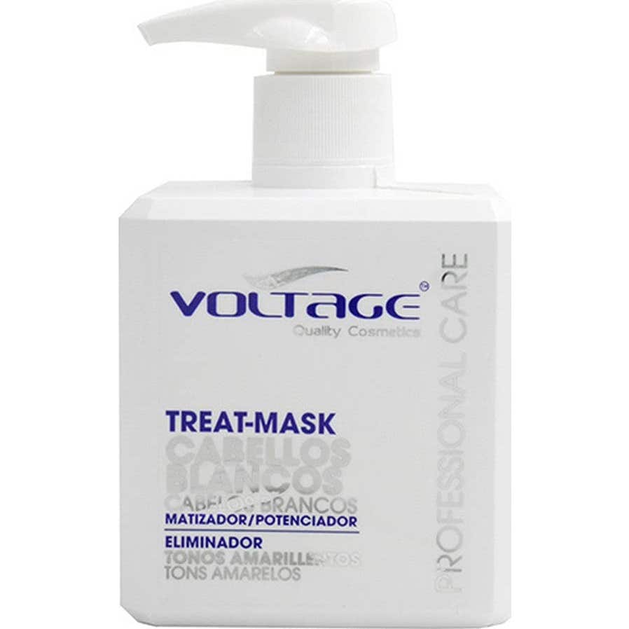 Voltage Tratamiento Mascarilla Cabellos Blancos y Grises 500ml