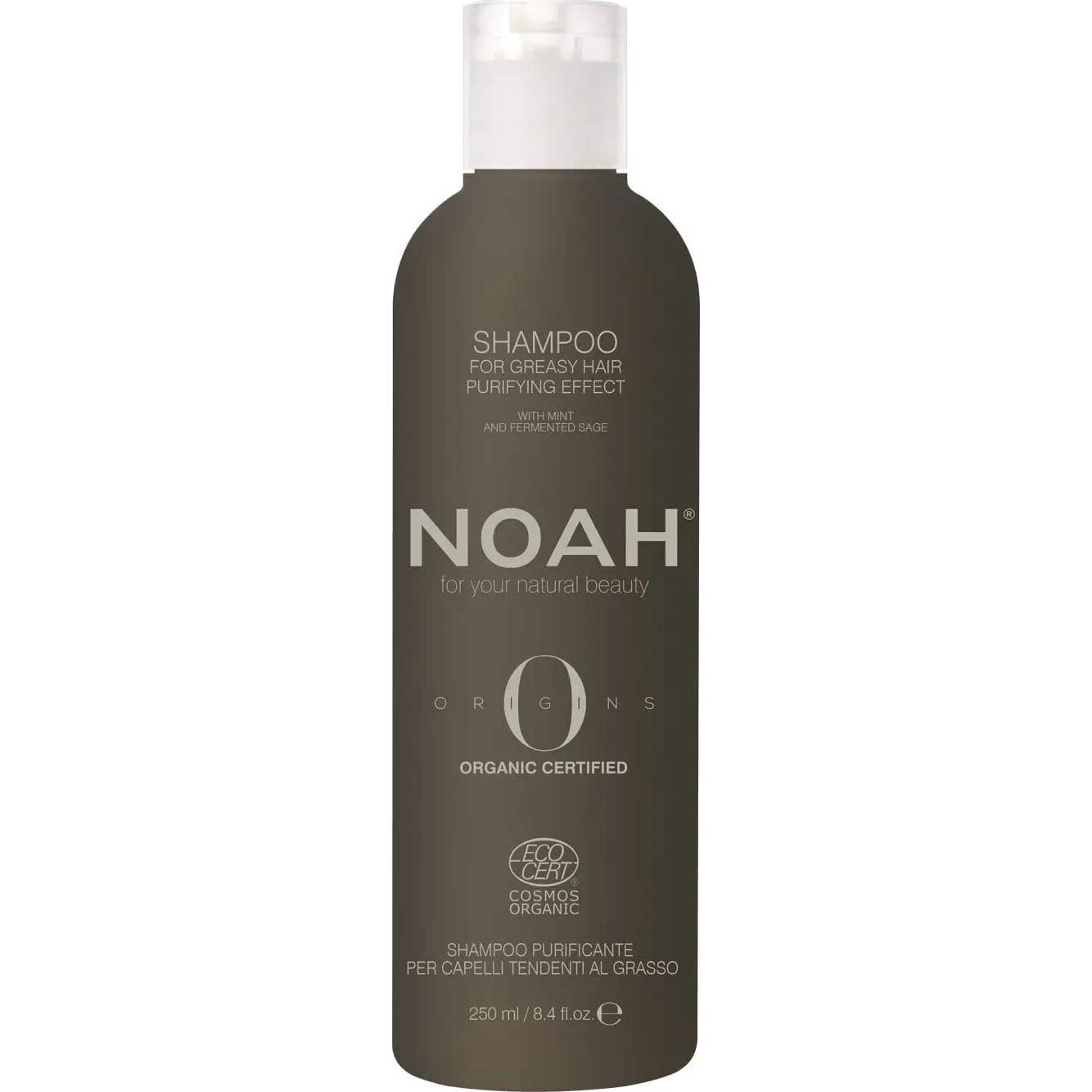 Noah Champú Purificante Menta y Salvia Fermentada 250ml