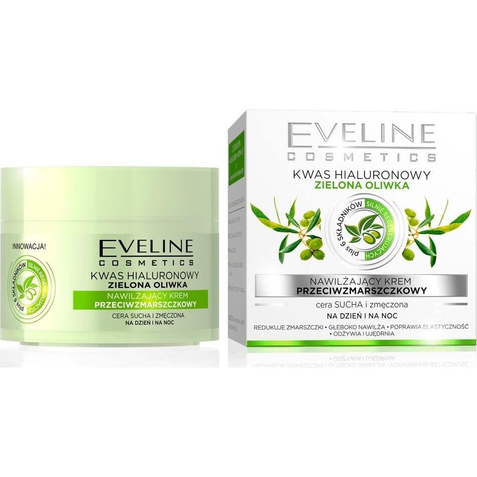 Eveline Cosmetics Green Olive Crema Día Noche Antiarrugas 50ml
