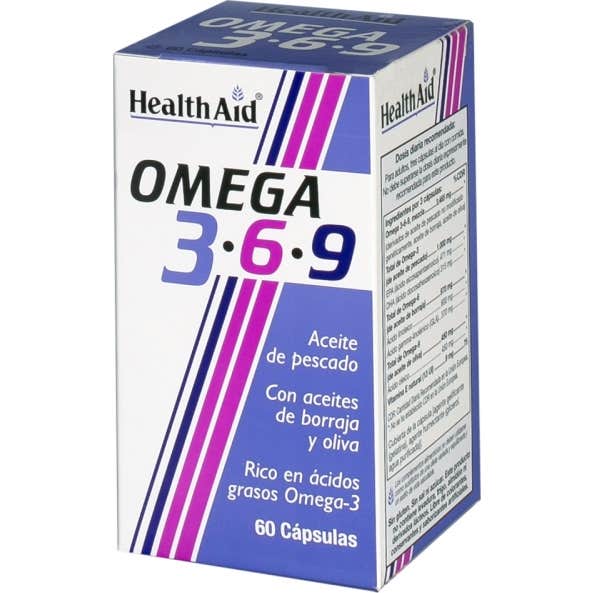 Health Aid Omega 3 6 9 60 caps
