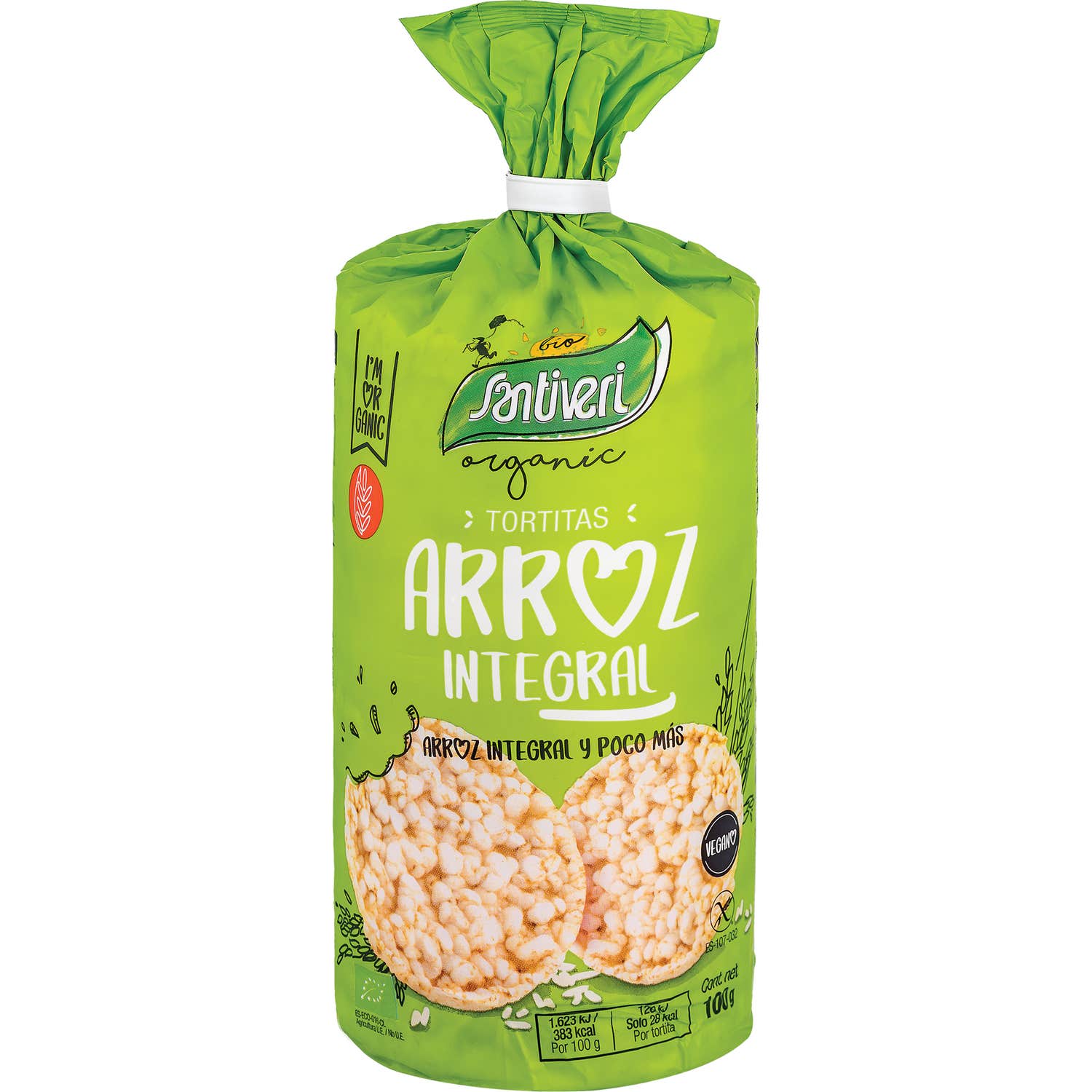 Pasteles de Arroz Integral Orgánico