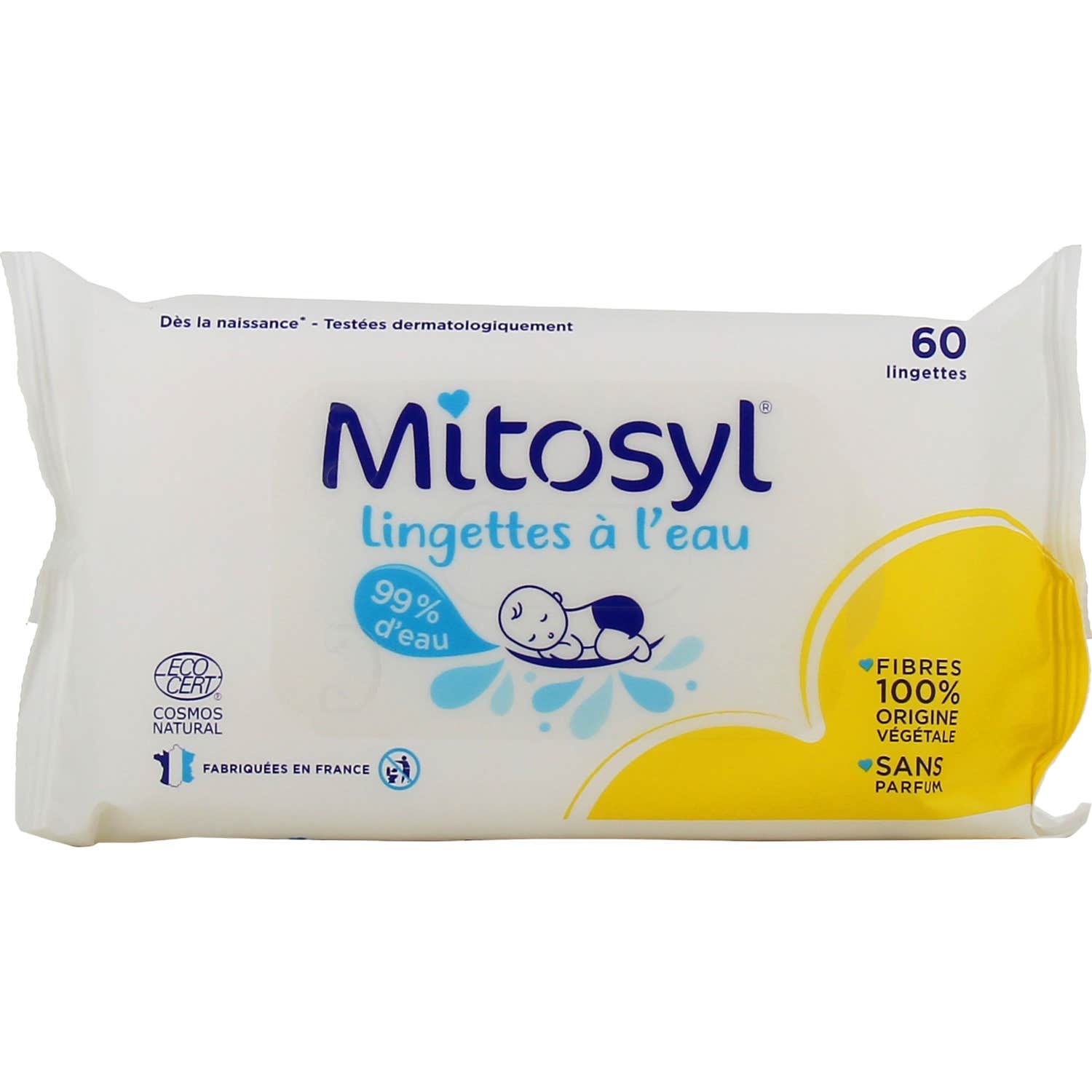 Mitosyl Toallitas Agua 60uds