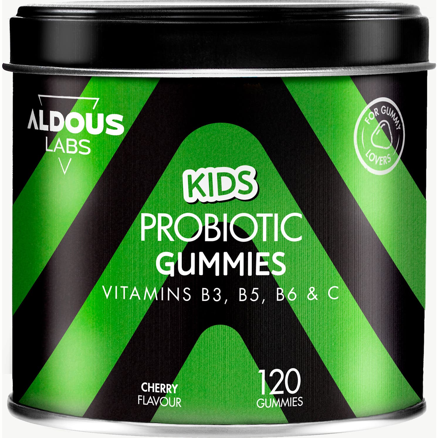 Aldous Labs Probióticos con Vitaminas para Niños Sabor Cereza 120 gummies