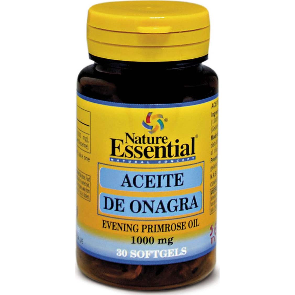 Nature Essential Oil Evening Primrose 1000mg 30 Pérolas