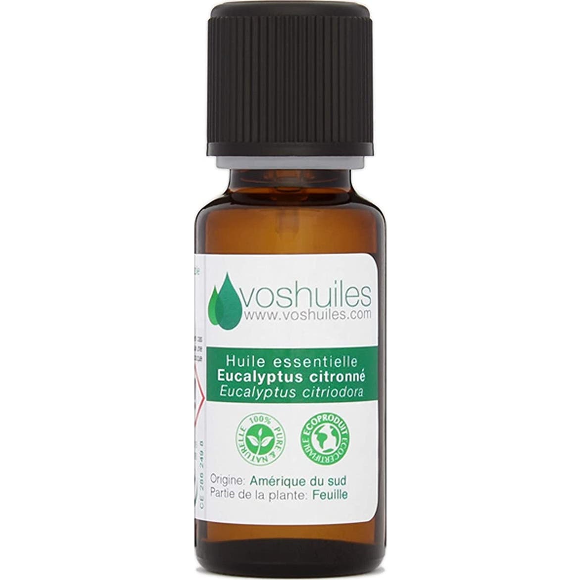 Voshuiles Aceite Esencial de Eucalipto de Limón 20ml