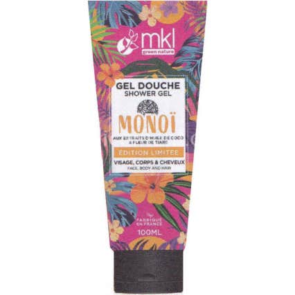 MKL Monoï Shower Gel Face Corps & Hair 100 ml