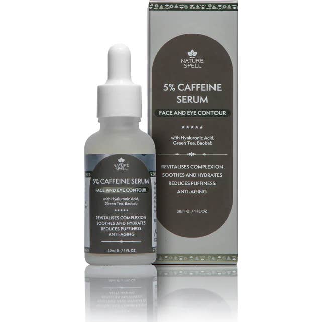 Nature Spell Sérum para Rostro y Ojos 5% Cafeína 30 ml