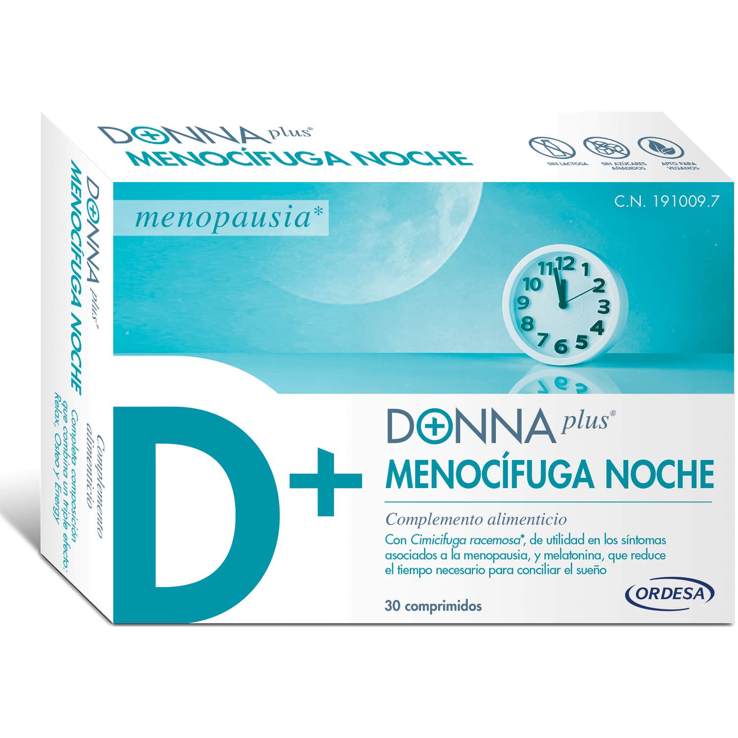 DonnaPlus+ Menocífuga Noche 30comp