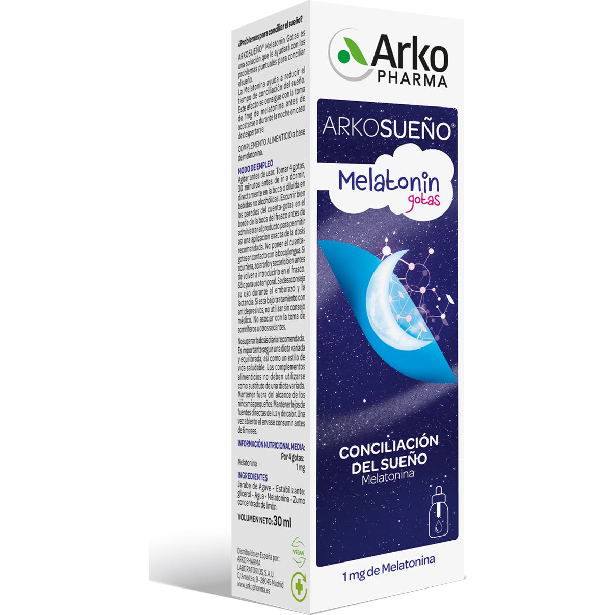 Arkopharma Arkosueño Melatonin Gotas 30ml
