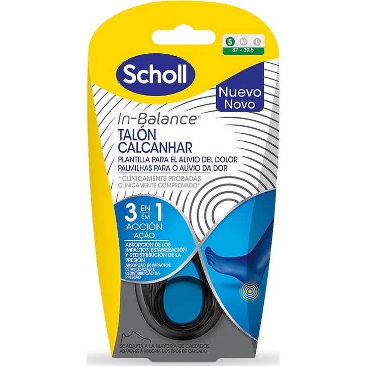 Scholl In-Balance Talón Talla S 1par
