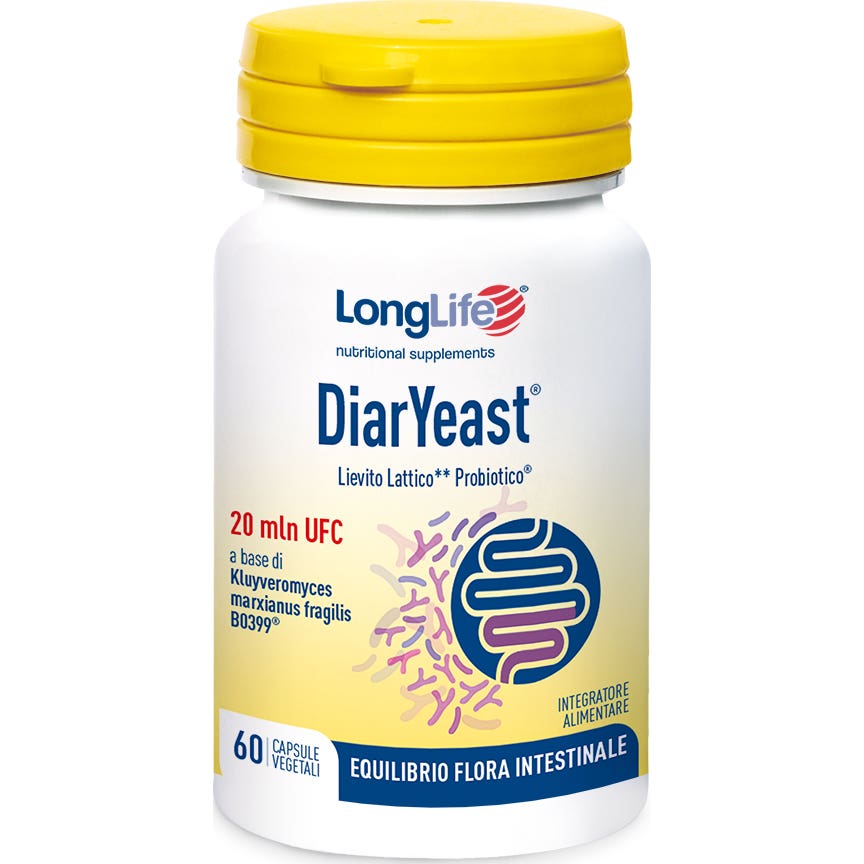 Longlife Diar Yeast 60 caps
