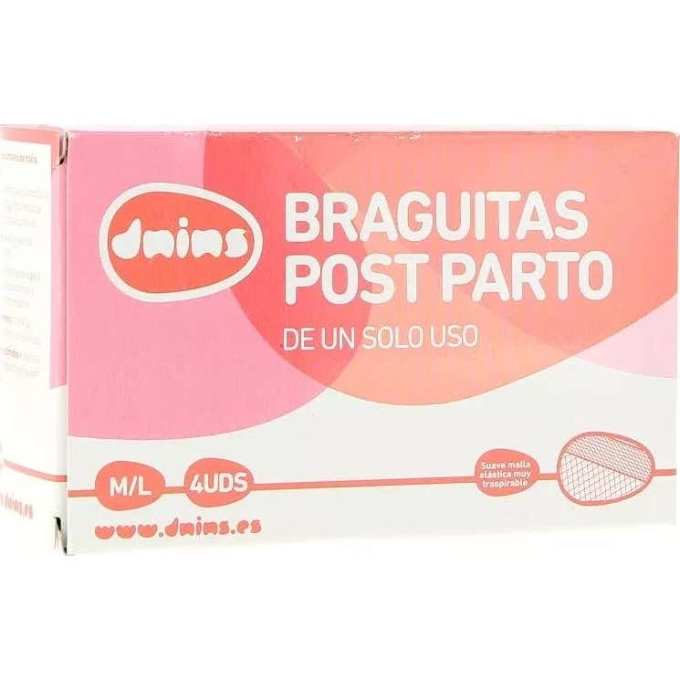 Dnins Bragas Postparto M/L 4 uds