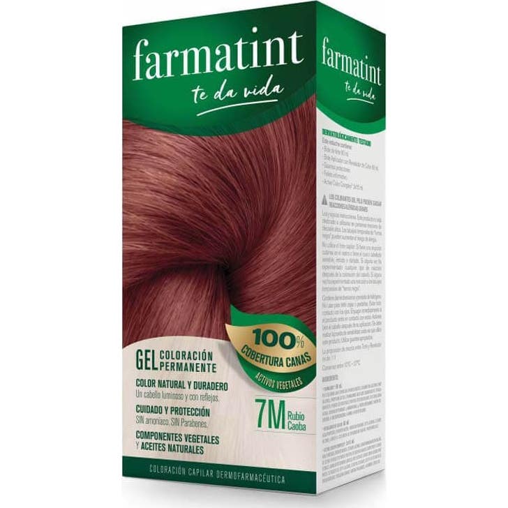 Farmatint Gel 7 M Rubio Caoba 135 ml