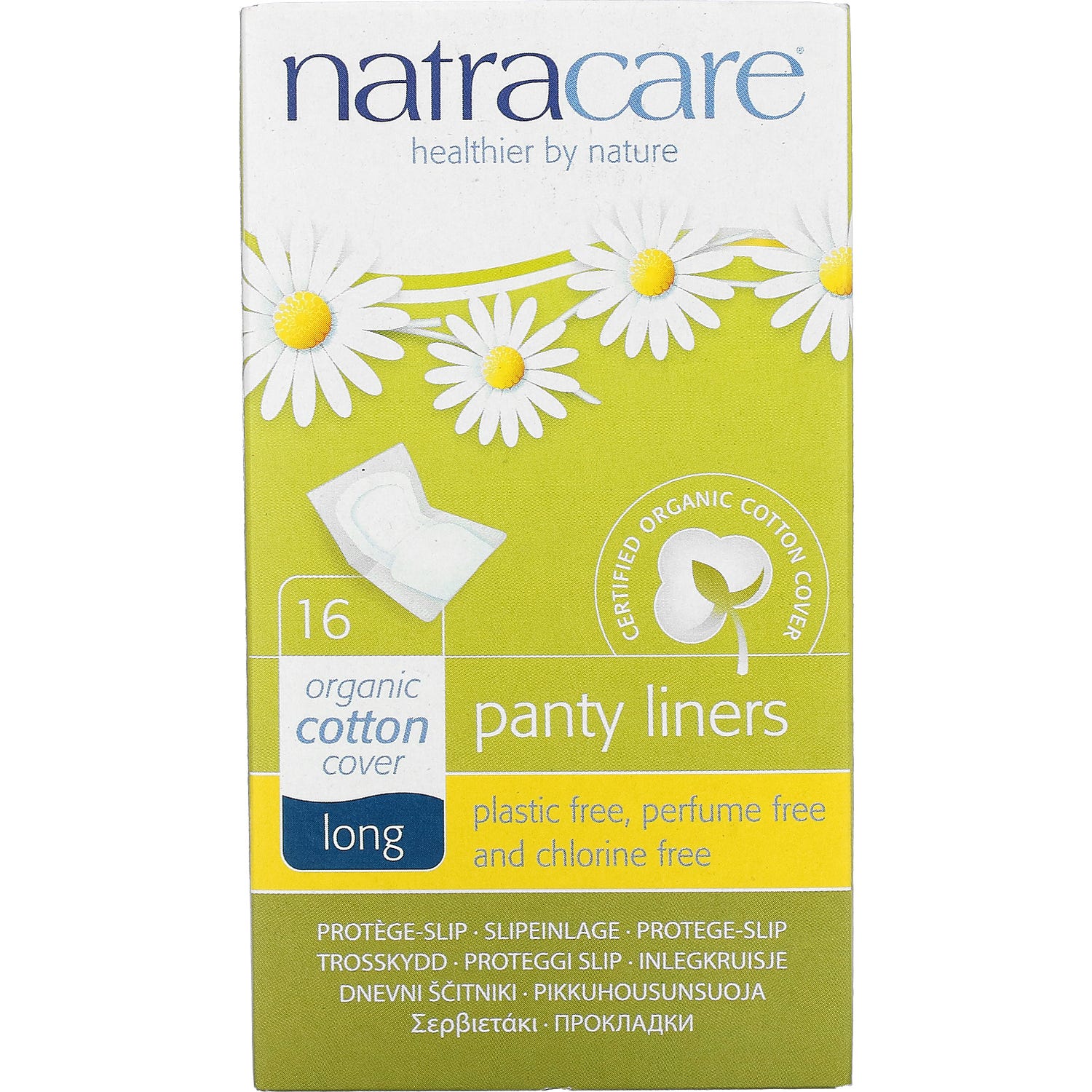 Natracare Compresas Protege Slip Long 16uds
