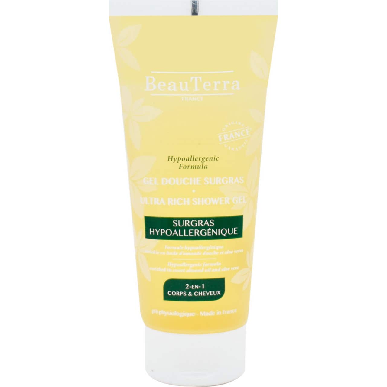 BeauTerra Gel de ducha hipoalergénico 200ml