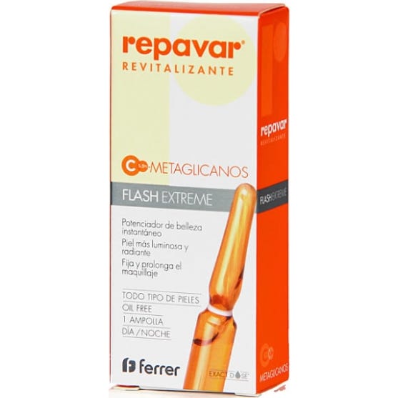 Repavar Revitalizante Metaglicanos Flash Extreme 1 Ampollas