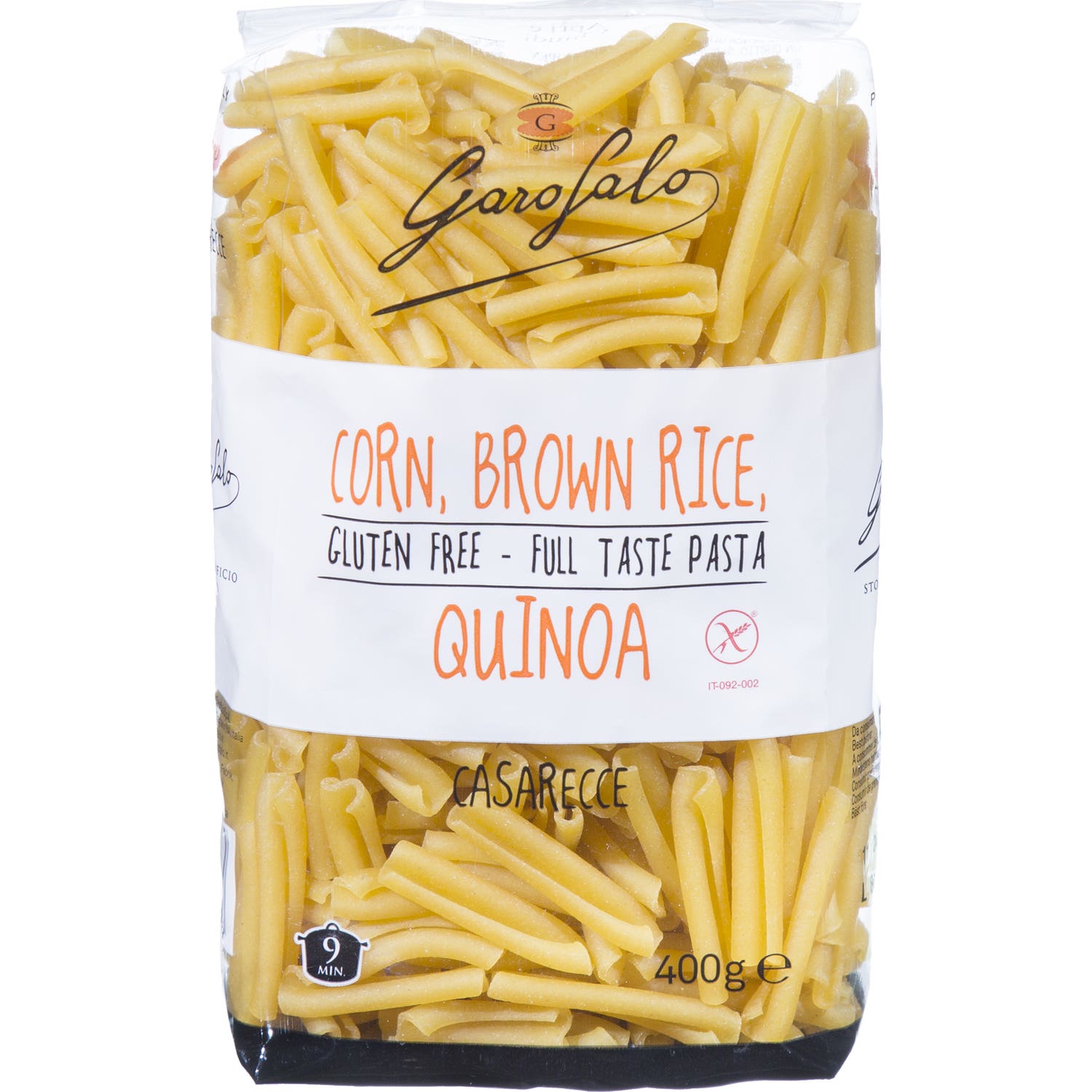 Garofalo S/G Casarecce*400G de PASTIFICIO LUCIO GAROFALO | Natural Doctor