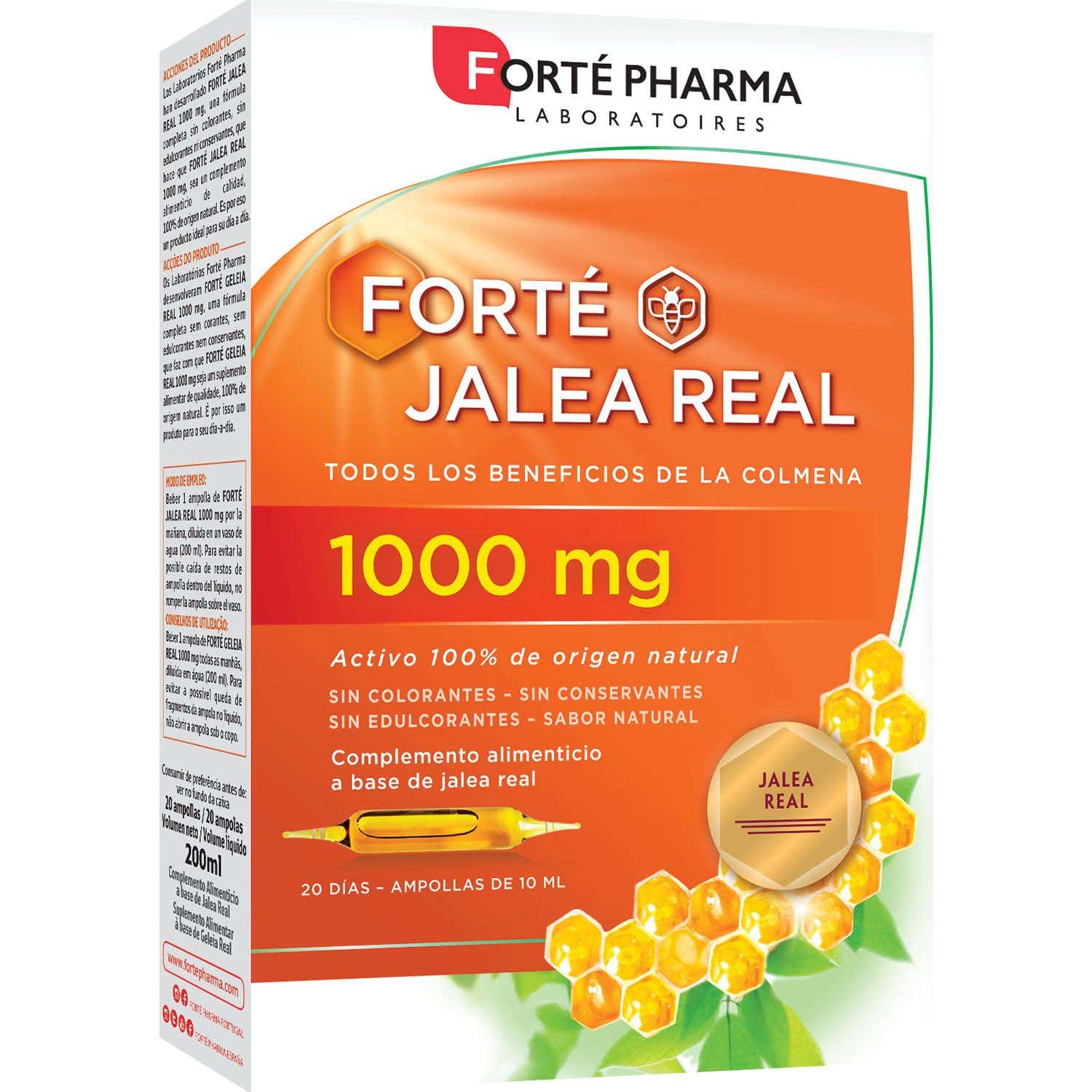 Forté Pharma Forté Jalea Real 1000 mg 20 Ampollas