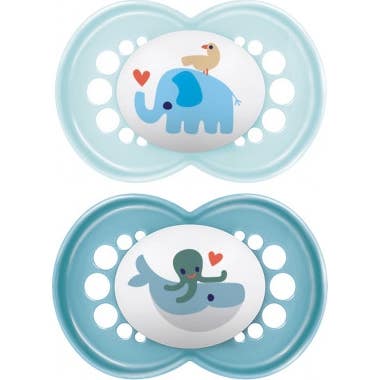 MAM Original Classique Chupete +6 Meses 2 uds