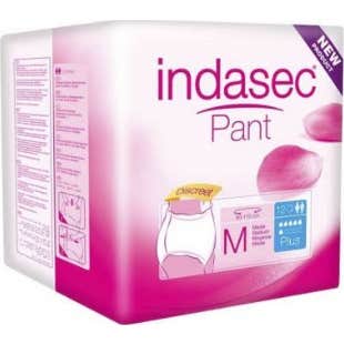 Indasec® Pant Plus T Media 12 uds