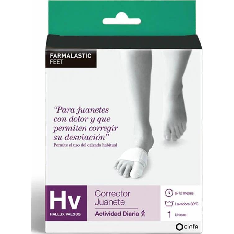 Farmalastic podo corrector juanete T-grande 1ud