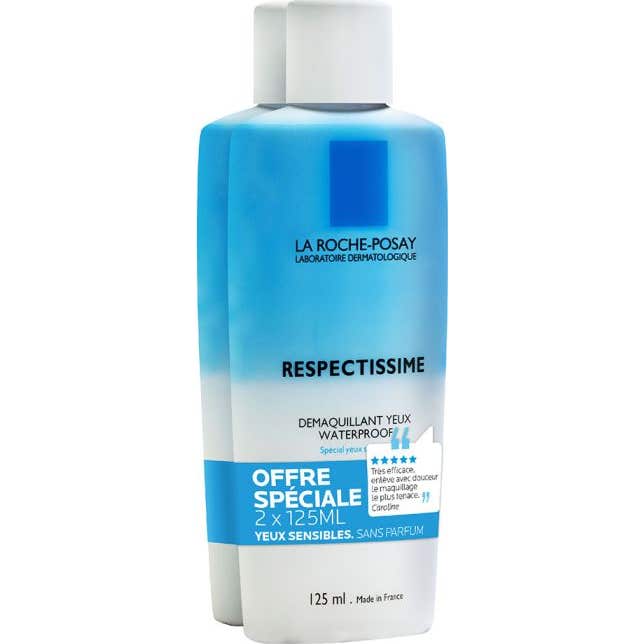 La Roche-Posay Respectissime Desmaquillante Ojos Waterproof 2x125ml