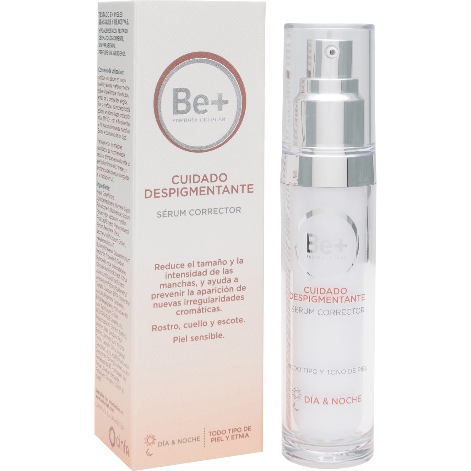 Be+ Cuidado Despigmentante sérum corrector30ml