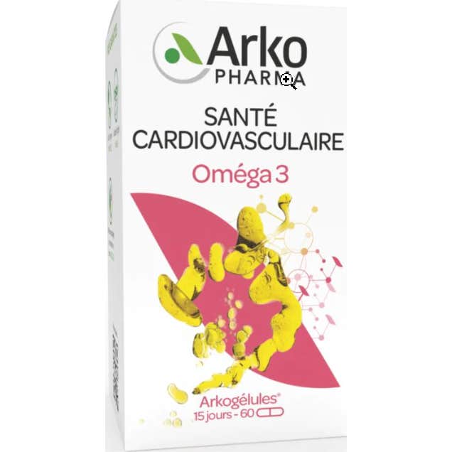 Arkopharma Arkogélules Oméga 3 60 caps