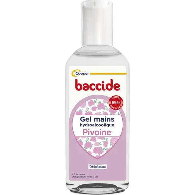 Baccide gel Mains Hydroalcoolique Pivoine 30 ml