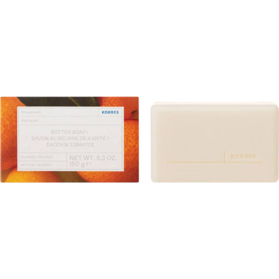 Korres Jabón Limpiador Suave en Barra Kumquat 150g