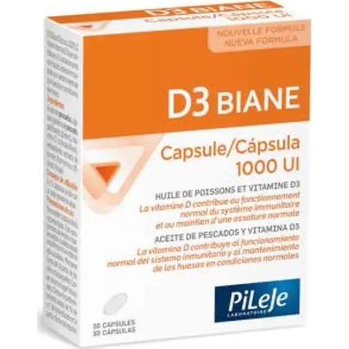 D3 Biane Vitamina D3 1000 Ui 30 Caps