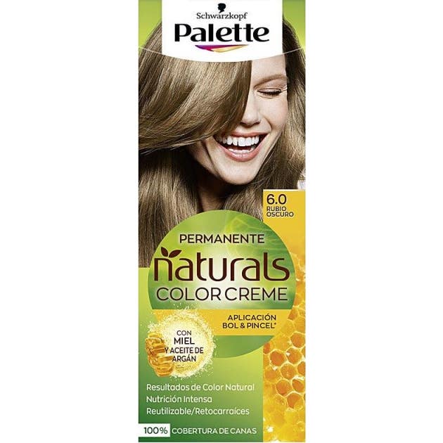 Schwarzkopf Palette Natural Tinte 6.0 Rubio Oscuro 1ud