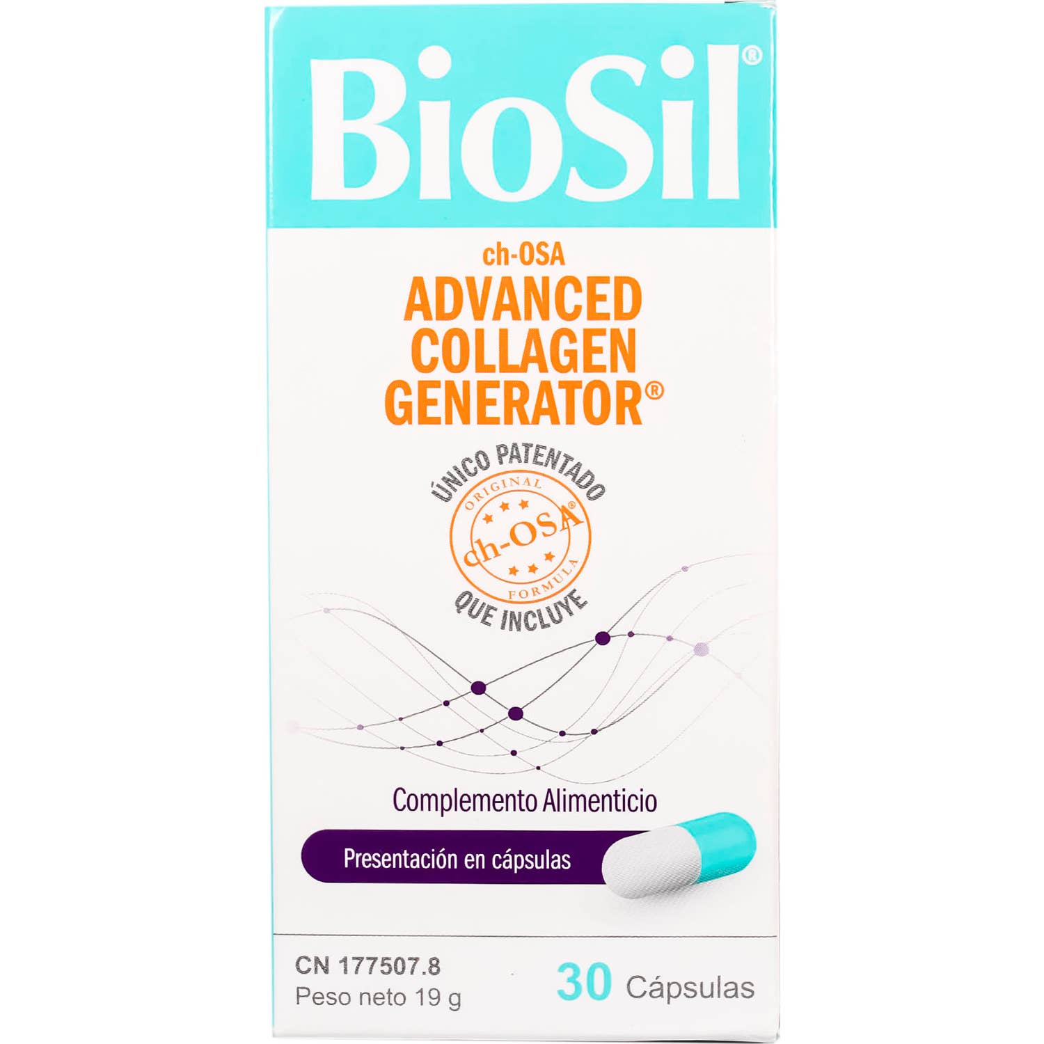 Biosil Cápsulas Generador Avanzado De Colágeno 30Caps
