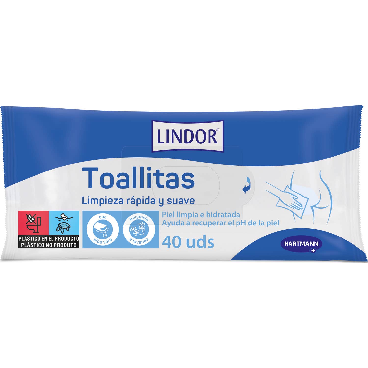 Lindor Toallitas Higiénicas40uds