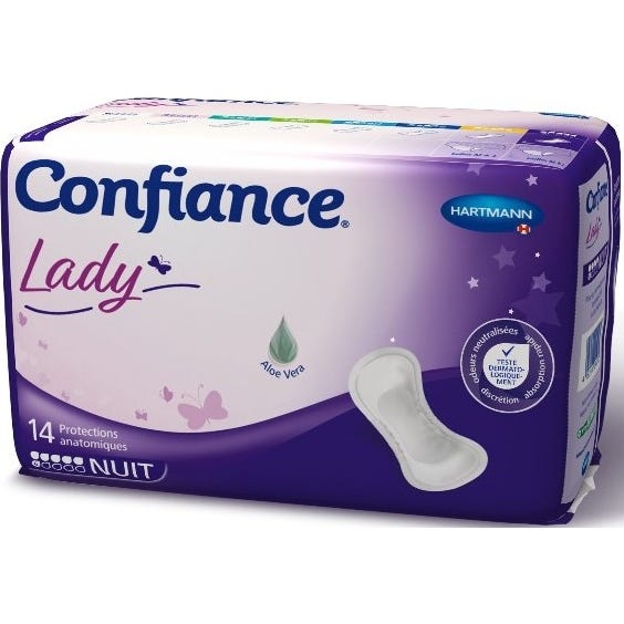 Confidence Lady Prot Absorb 6 g 14