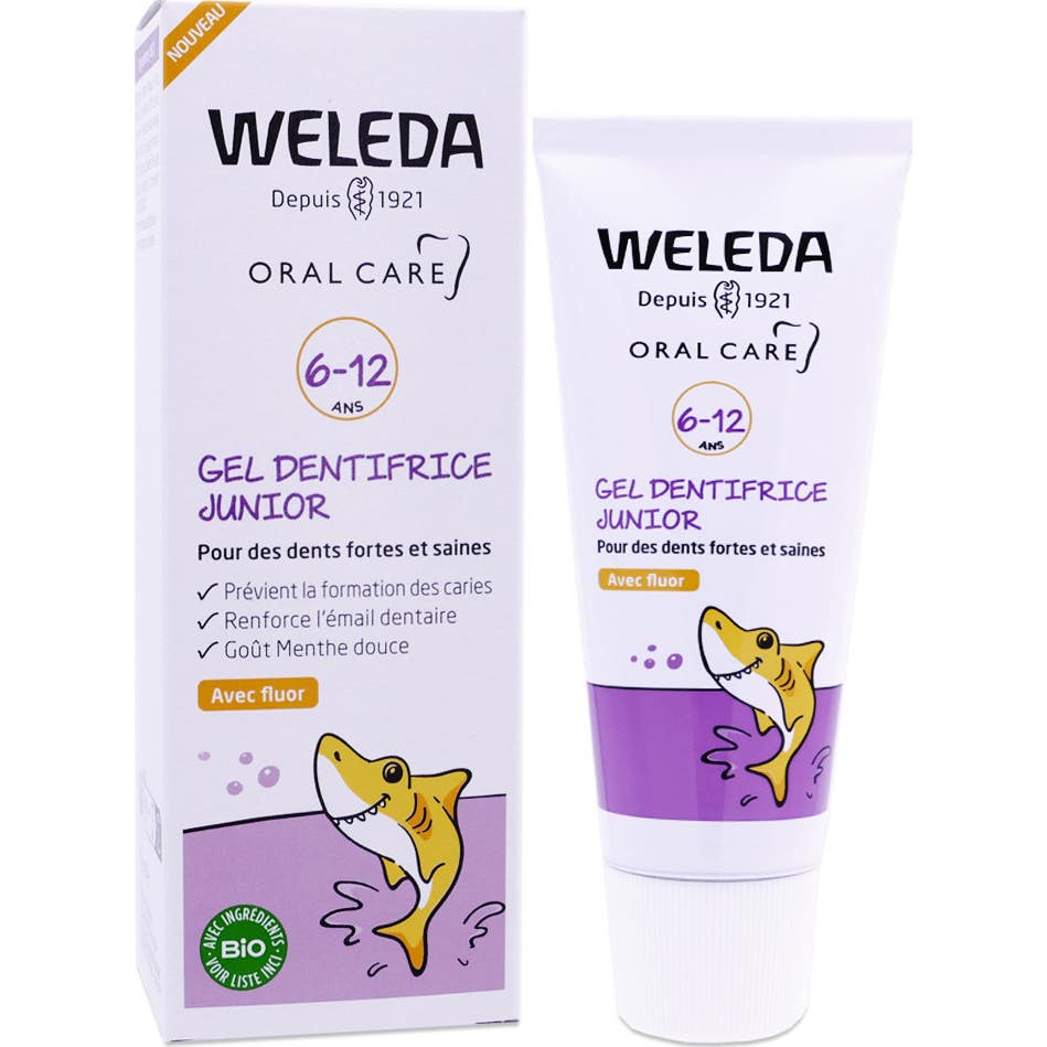 Weleda Gel Dentífrico Junior 6-12 Años con Flúor 50 ml