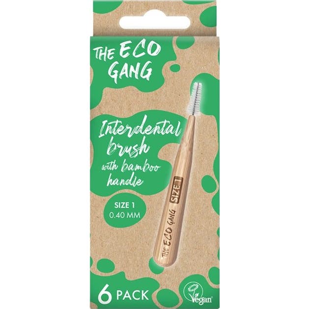 The Eco Gang Cepillo Interdental Bambú Nro 1 0,4mm 6 uds