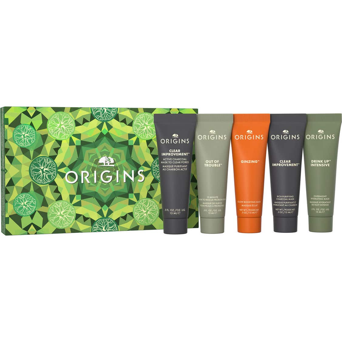 Origins Coffret Multi-Masques - 5 Masques Bestsellers