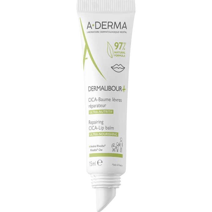 A-Derma Dermalibour+ CICA Bálsamo Labial Reparador 15ml