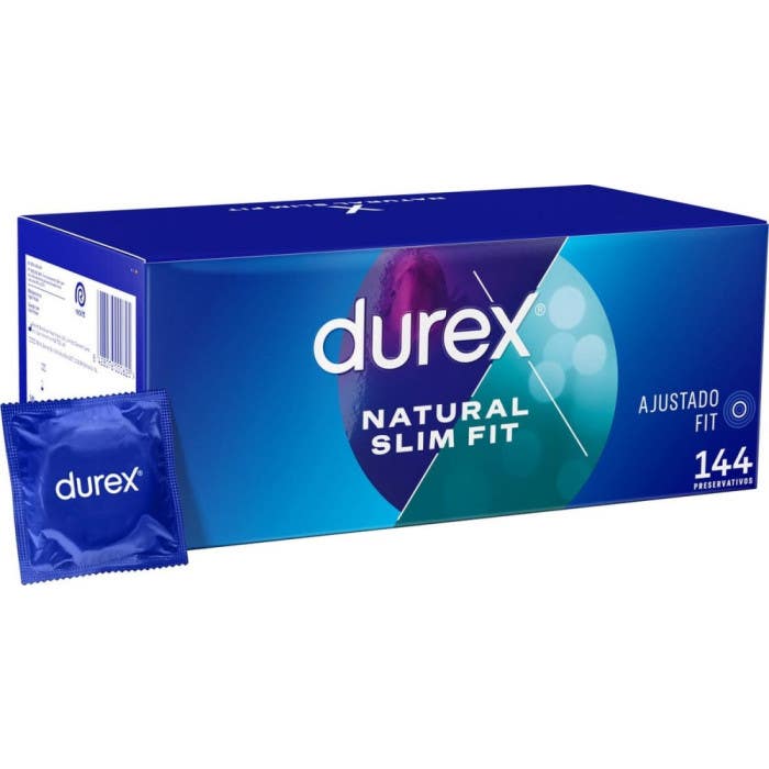 Durex Natural Slim Fit 144uds
