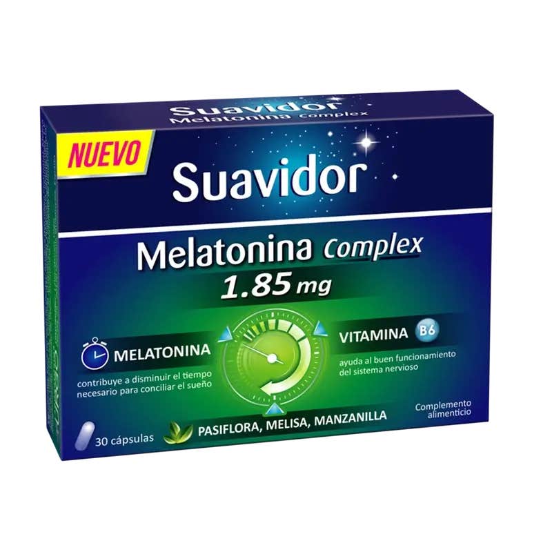 Suavidor Melatonina Complex 1.85mg 30comp