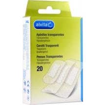 Alvita Apósito Adhesivo Transparente 20 uds