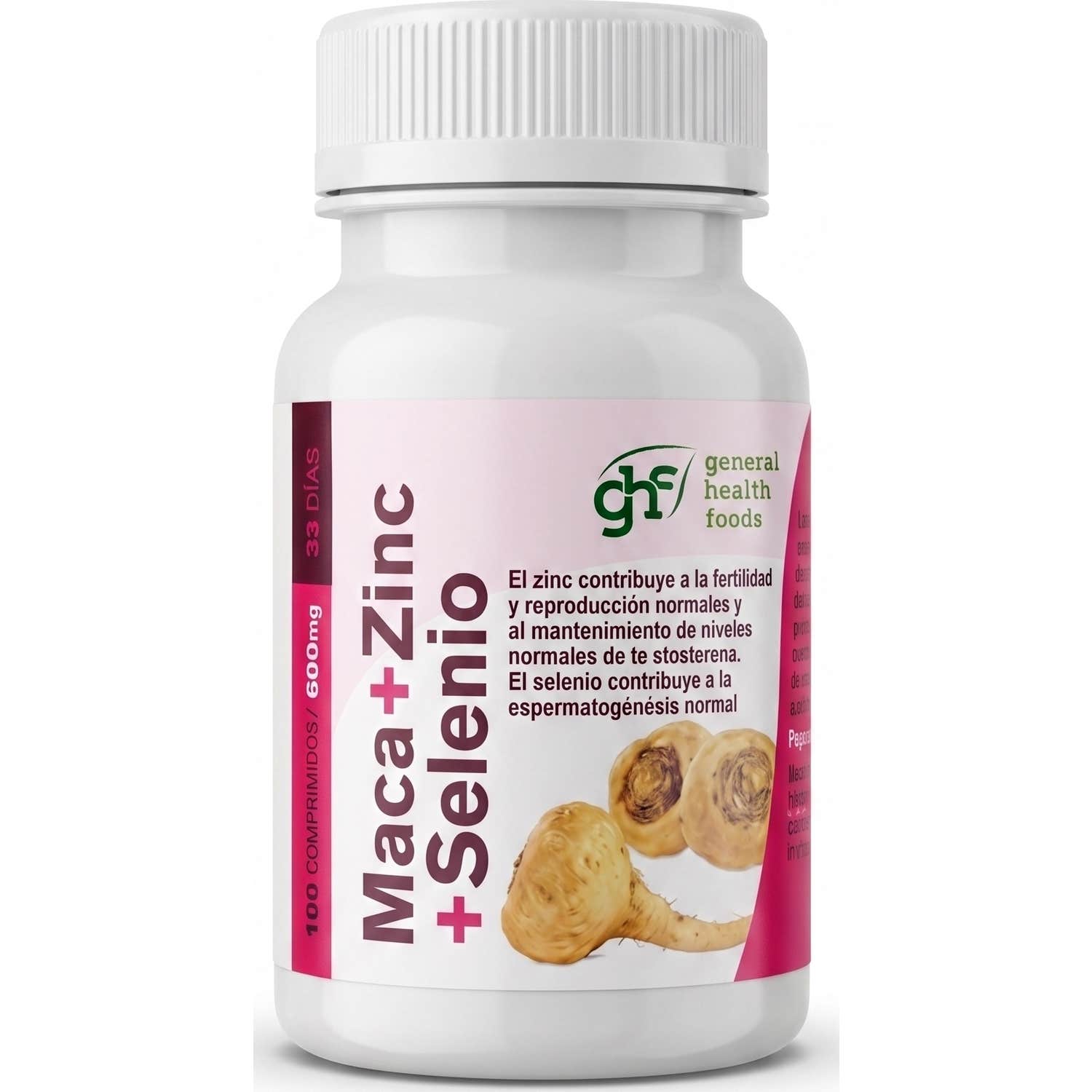 GHF Maca + Zinc + Selenio 100comp