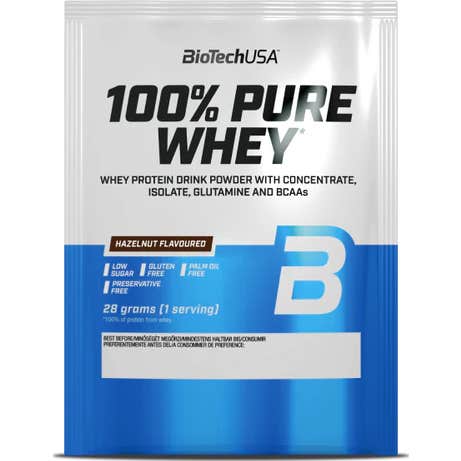 Biotech Usa 100% Pure Whey Avellana 28 g